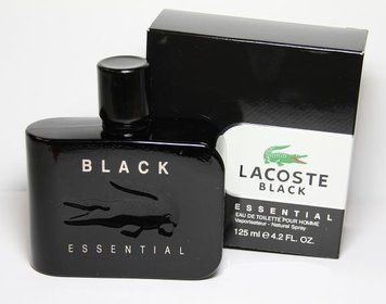 Lacoste Essential Black туалетная вода 125 ml. (Лакост Эссеншиал Блек) 56552 фото