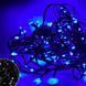 Гирлянда-нить (String-Lights) 200B-3 внутренняя, с чёрным проводом, 10м (Синий цвет) DP-10596 фото 2