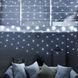Гирлянда-сетка (Net-Lights) NET120W-1 внутренняя, с прозрачным проводом, 1.5м (Белый цвет) DP-8810 фото 2