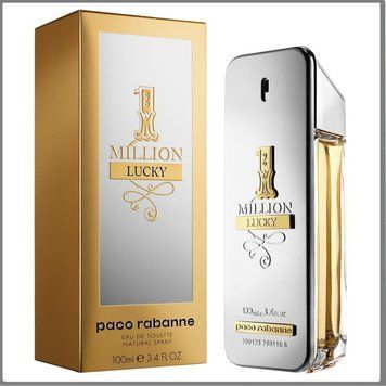 Paco Rabanne 1 Million Lucky туалетная вода 100 ml. (Пако Рабан 1 Миллион Лаки) 56964 фото