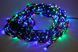 Гірлянда-нитка (String-Lights) 40Plastic-4 внутрішня, з чорним дротом, 5м (Різнокольорова) DP-8859 фото 1