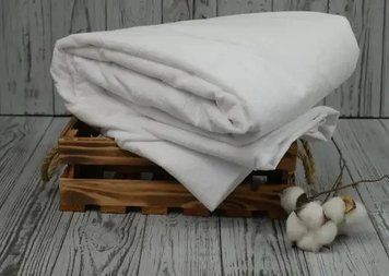 Наматрацник непромокальний Аквастоп з тканинним бортом та гумкою (180*200) А180200 фото
