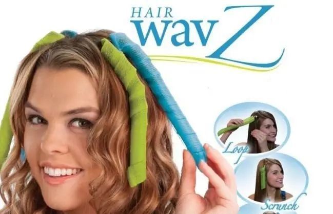 Волшебные бигуди для волос любой длины Hair Wavz, бигуди-спиральки op80176 фото
