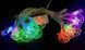 Гирлянда-нить (String-Lights) 20Parts-2 внутренняя, с прозрачным проводом, 3м (Разноцветная) DP-НФ-00005609 фото 1