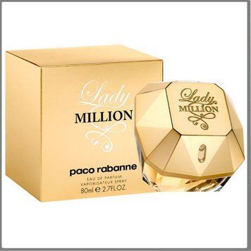 Paco Rabanne Lady Million парфюмированная вода 80 ml. (Пако Рабан Леди Миллион) 56985 фото