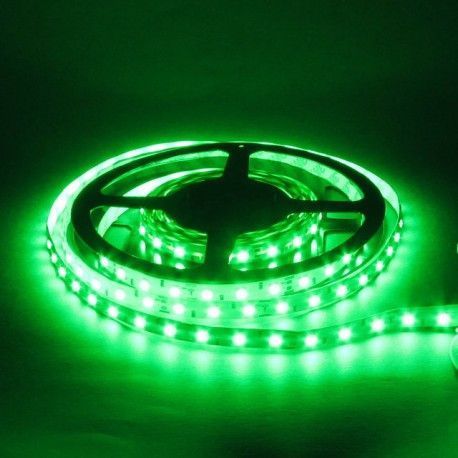Гірлянда-стрічка (Rope-Lights) SMD5050-G зовнішня, з прозорим дротом, 100м (Зелений колір) DP-9738 фото