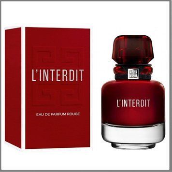 Givenchy L'Interdit Rouge парфюмированная вода 80 ml. (Живанши Л'Интердит Роуж) 56044 фото