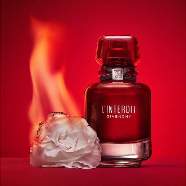 Тестер Givenchy L'Interdit Rouge парфюмированная вода 80 ml. (Живанши Л'Интердит Роуж) 56045 фото