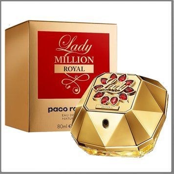 Paco Rabanne Lady Million Royal парфюмированная вода 80 ml. (Пако Рабан Леди Миллион Рояль) 56923 фото
