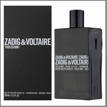 Zadig & Voltaire This is Him туалетная вода 100 ml. (Задиг и Вольтер Зис ис Хим) 57524 фото