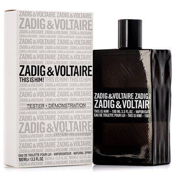 Zadig & Voltaire This is Him туалетная вода 100 ml. (Тестер Задиг и Вольтер Зис ис Хим) 57526 фото