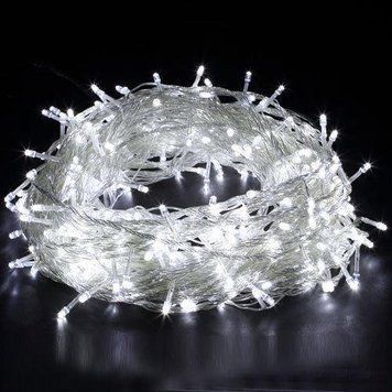 Гирлянда-нить (String-Lights) 100W-6-1 внутренняя, с белым проводом, 7м (Цвет: Белый) DP-НФ-00005668 фото