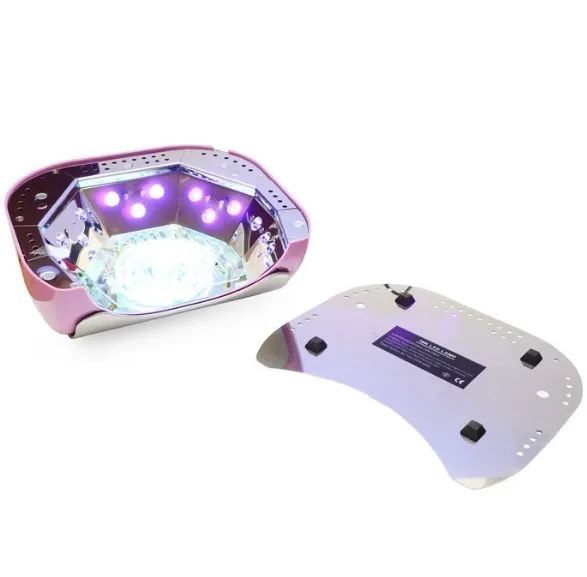 Однотонна УФ-ЛАМПА ГІБРИД 48W (CCFL+LED) для нарощування нігтів та покриття гель-лаку sp634883 фото