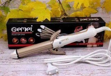 Стайлер для волосся 4 в 1 Gemei GM-2962, плойка, праска, гофре pr689796 фото
