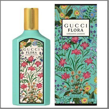 Gucci Flora Gorgeous Jasmine парфюмированная вода 100 ml. (Гуччи Флора Горгеус Жасмин) 56106 фото