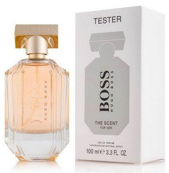 Hugo Boss The Scent Intense For Her парфюмированная вода 100 ml. (Тестер Хуго Босс Зе Сент Интенс Фо Хе) 56314 фото