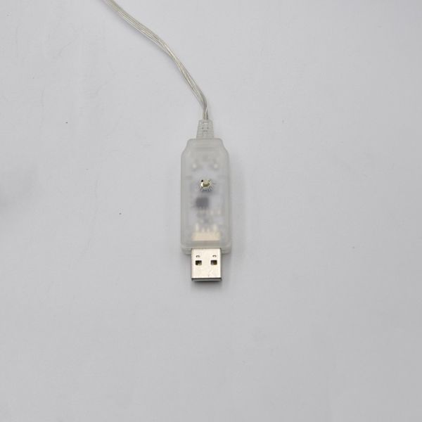 Гірлянда-стрічка (Rope-Lights) Copper Wire100B-3 зовнішня, з прозорим дротом, 10м (Колір: Синій) DP-НФ-00005705 фото