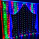 Гірлянда-водоспад (Curtain-Lights) Itrains-480-M внутрішня, з прозорим дротом, 3*3м (Різнокольорова) DP-НФ-00005656 фото 2
