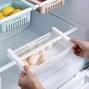 Органайзер на холодильник Strechable Hanging Storage Rack растягивающийся pr8541278 фото