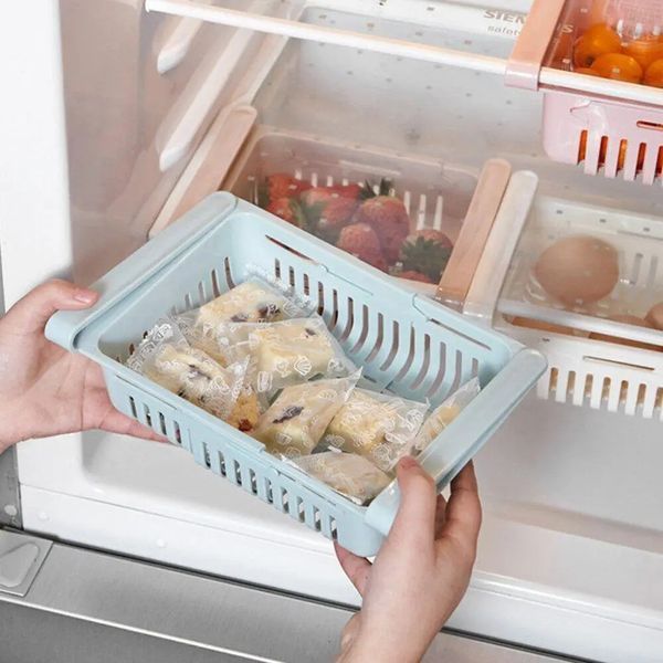 Органайзер на холодильник Strechable Hanging Storage Rack розтягується pr8541278 фото