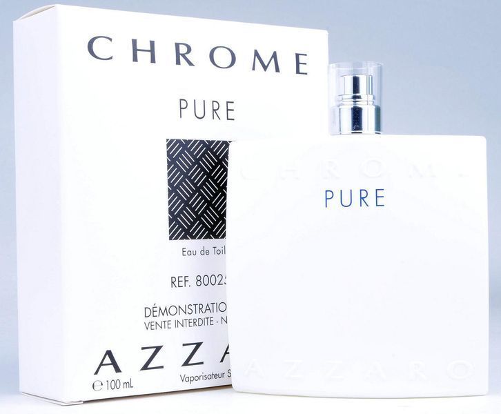 Azzaro Chrome Pure туалетна вода 100 ml. (Тестер Аззаро Хром Пур) 55246 фото